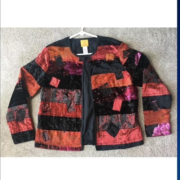 Ruby Rd. Sweaters - 4/25 Vintage Ruby Rd Cardigan Jacket Multicolor 14